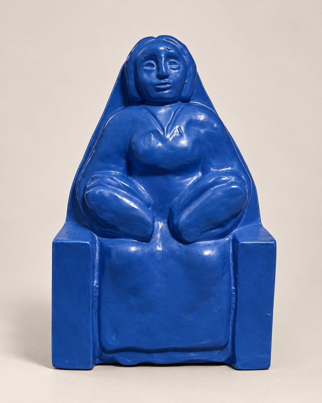 Mater Blu cobalto, vista frontale