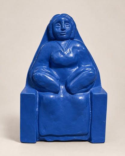 Mater Blu cobalto, vista frontale