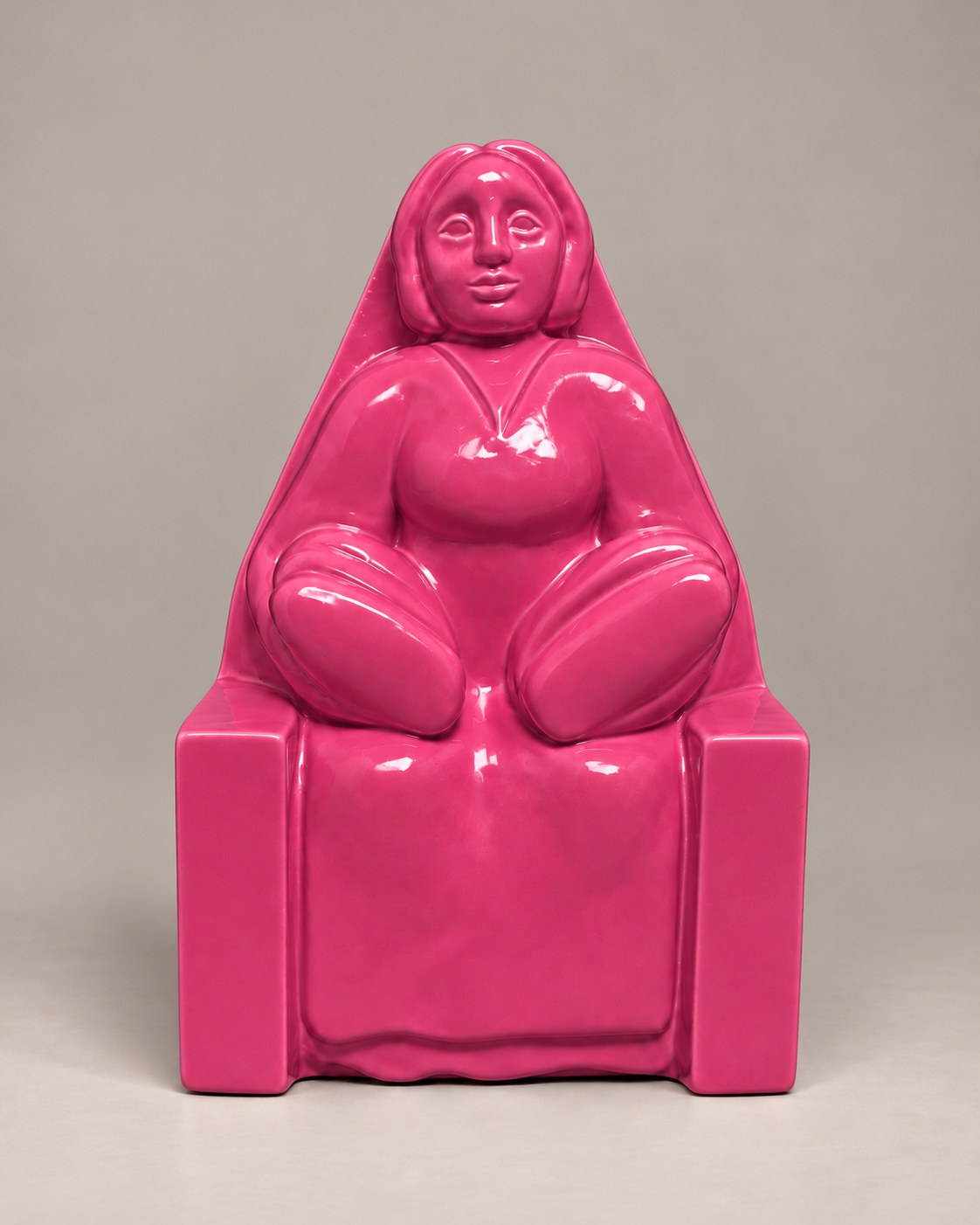 Mater Fucsia, vista frontale