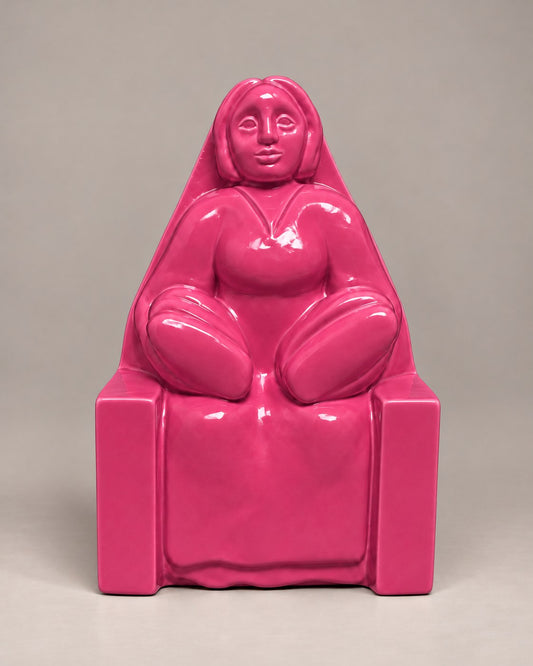 Mater Fucsia, vista frontale