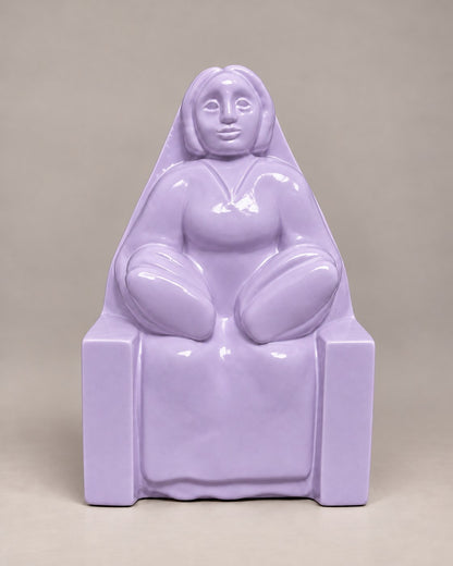 Mater Lavanda, vista frontale