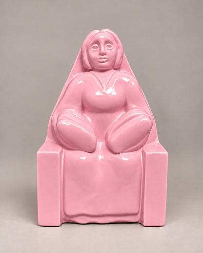 Mater Rosa confetto, vista frontale