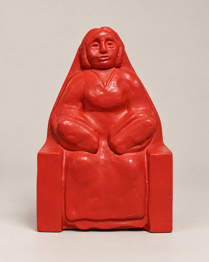Mater Rosso papavero, vista frontale